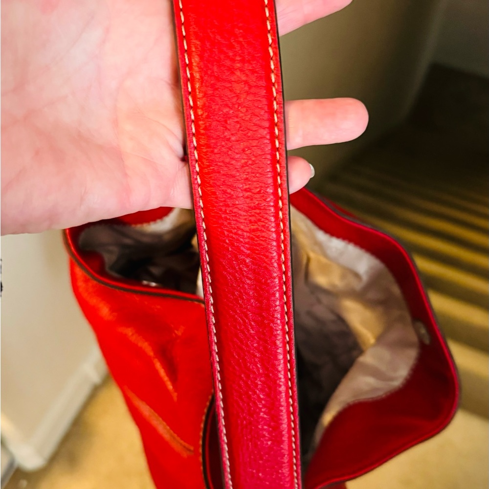 Michael Kors Brookville Red, NWT, Red Leather - Picture 7 of 8